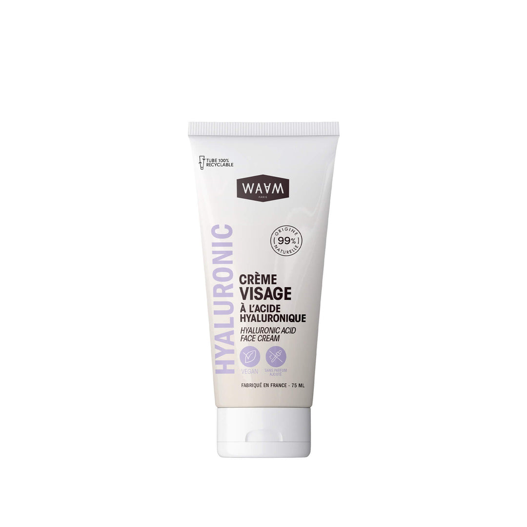 WAAM Crème Visage à l'Acide Hyaluronique 75ml Delivery Mauritius