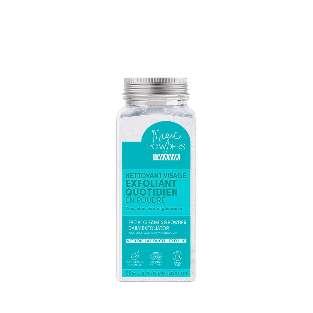 WAAM Nettoyant Visage Exfoliant en Poudre 45g Delivery Mauritius