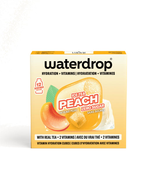 Waterdrop Microdrink Ice Tea Peach 12 Cubes Delivery Mauritius