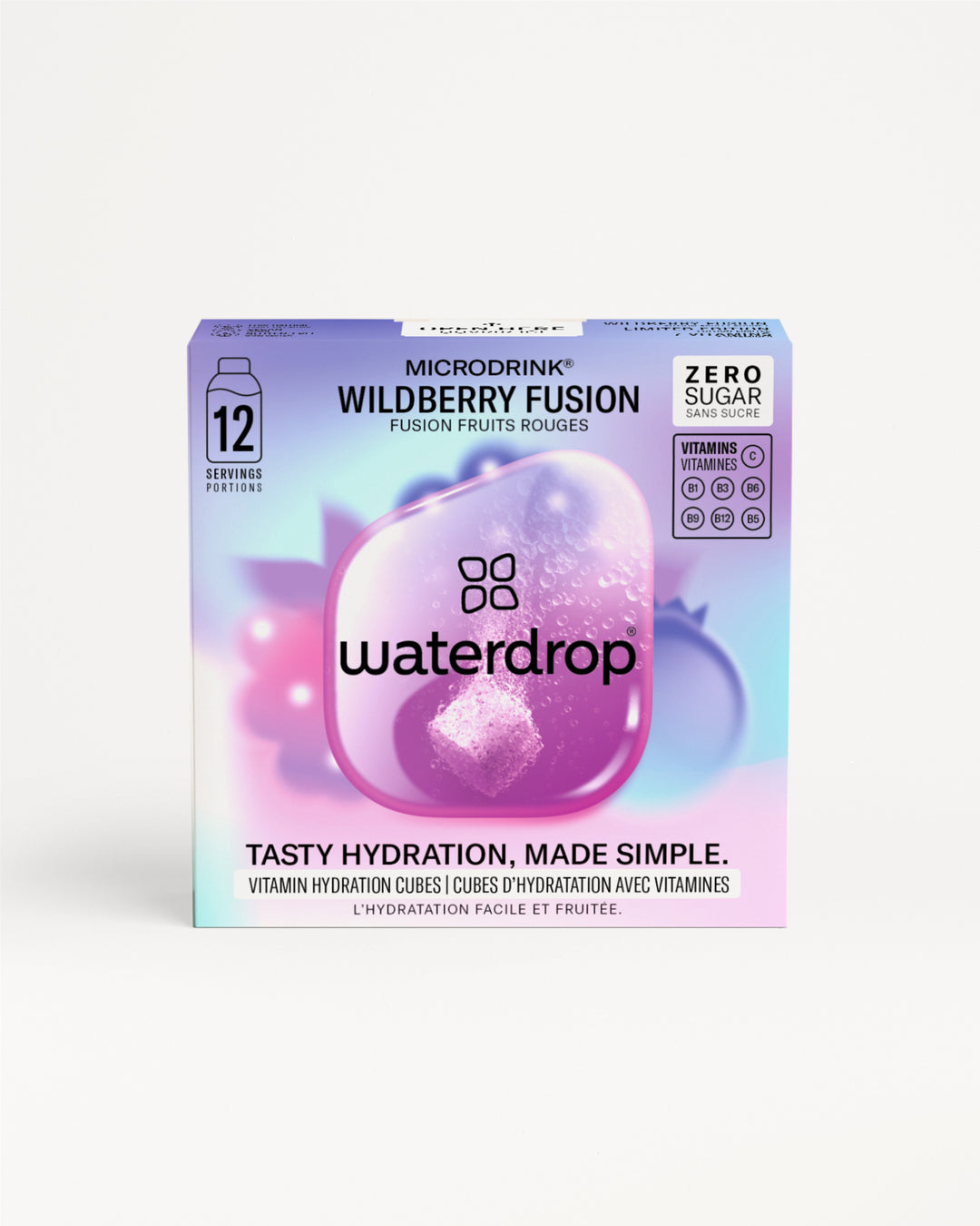 Waterdrop Microdrink Wildberry Fusion 12 Cubes Delivery Mauritius