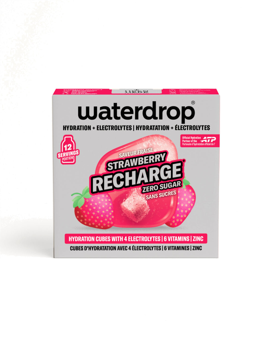 Waterdrop Microlyte Strawberry 12 Cubes Delivery Mauritius