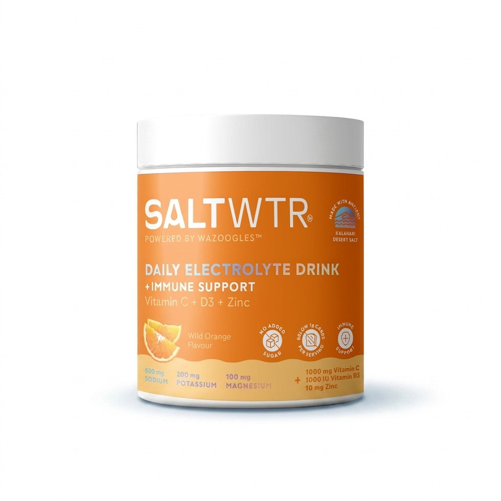 Wazoogles SaltWTR Wild Orange Immune Support Tub 188g Delivery Mauritius