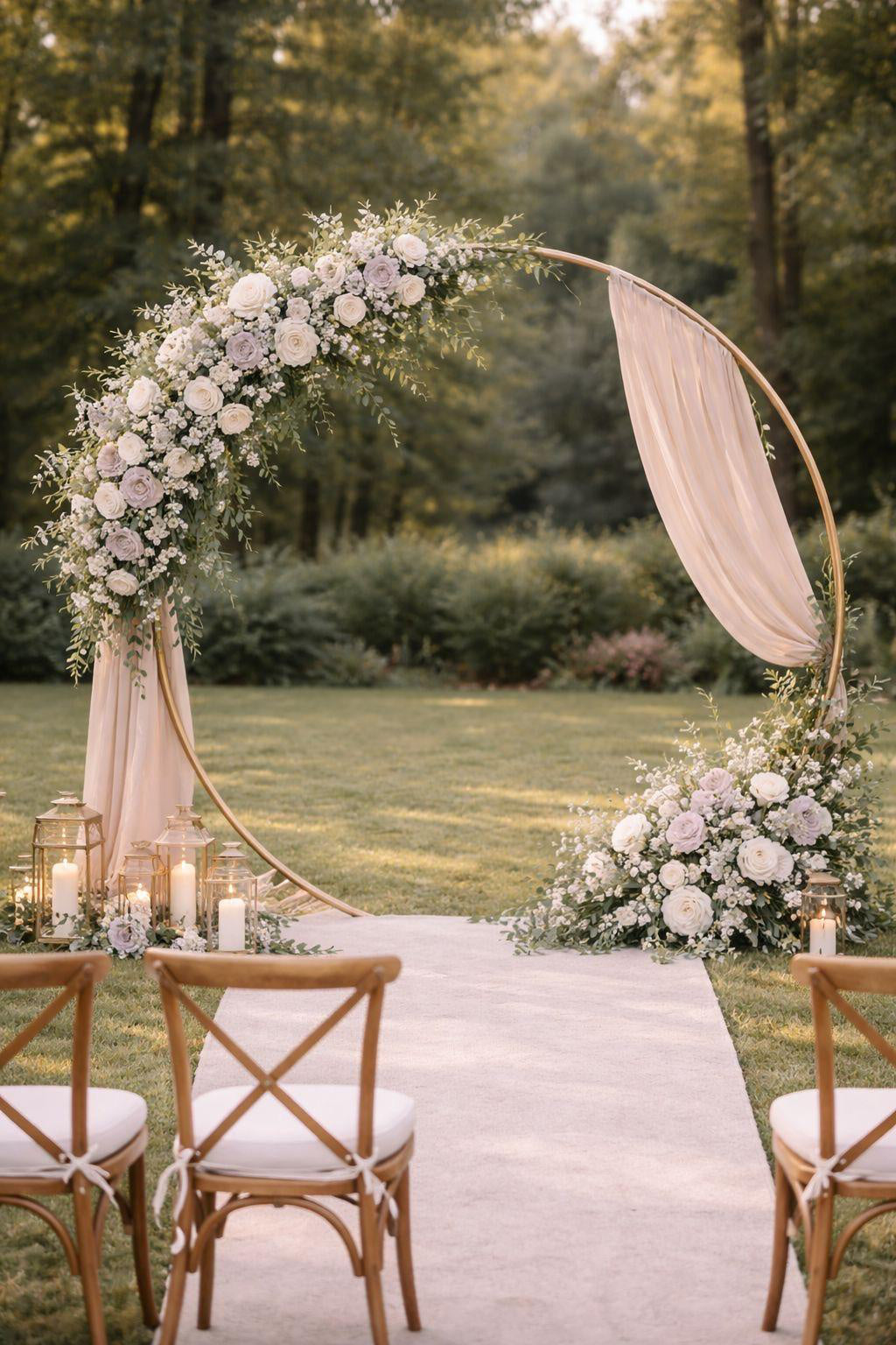 Wedding Arch Soft Pastel Romance Delivery Mauritius