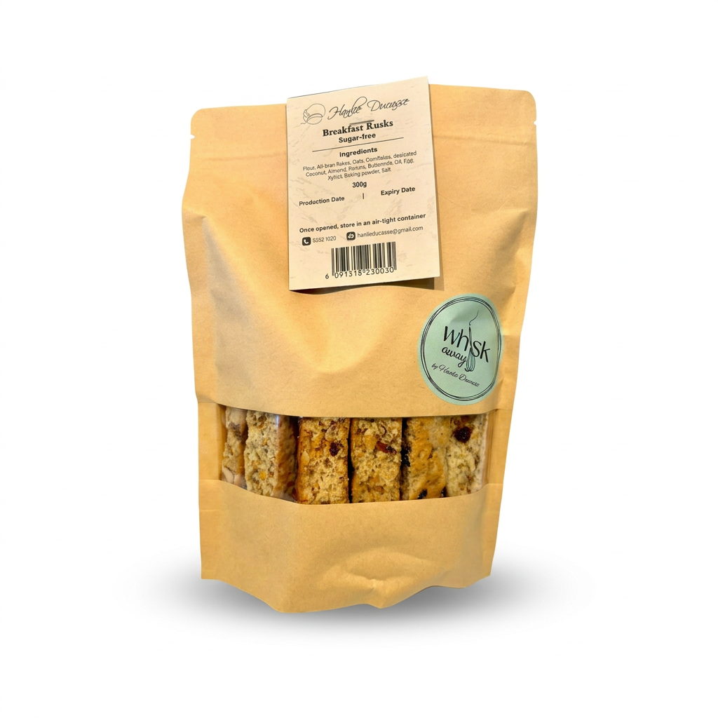 WhiskAway Breakfast Rusks Sugar-Free