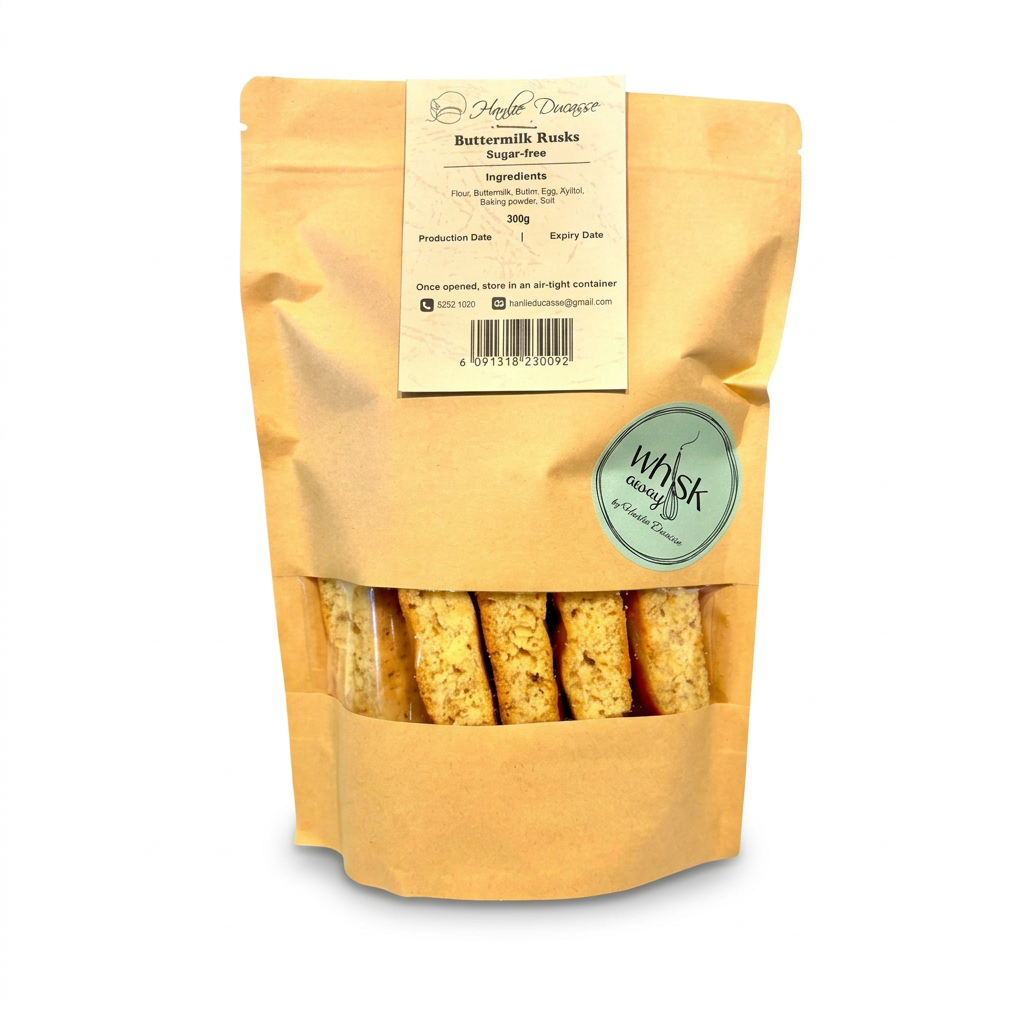 WhiskAway Buttermilk Rusks Sugar-Free