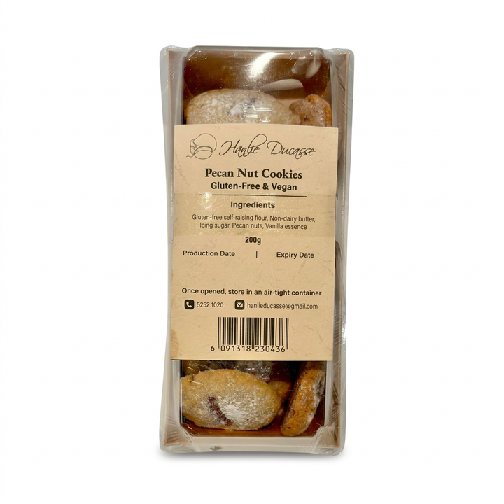 WhiskAway Pecan Nut Cookies Gluten-Free