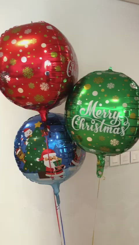 Helium-Balloons-Merry-Christmas-DodoMarket-Mauritius