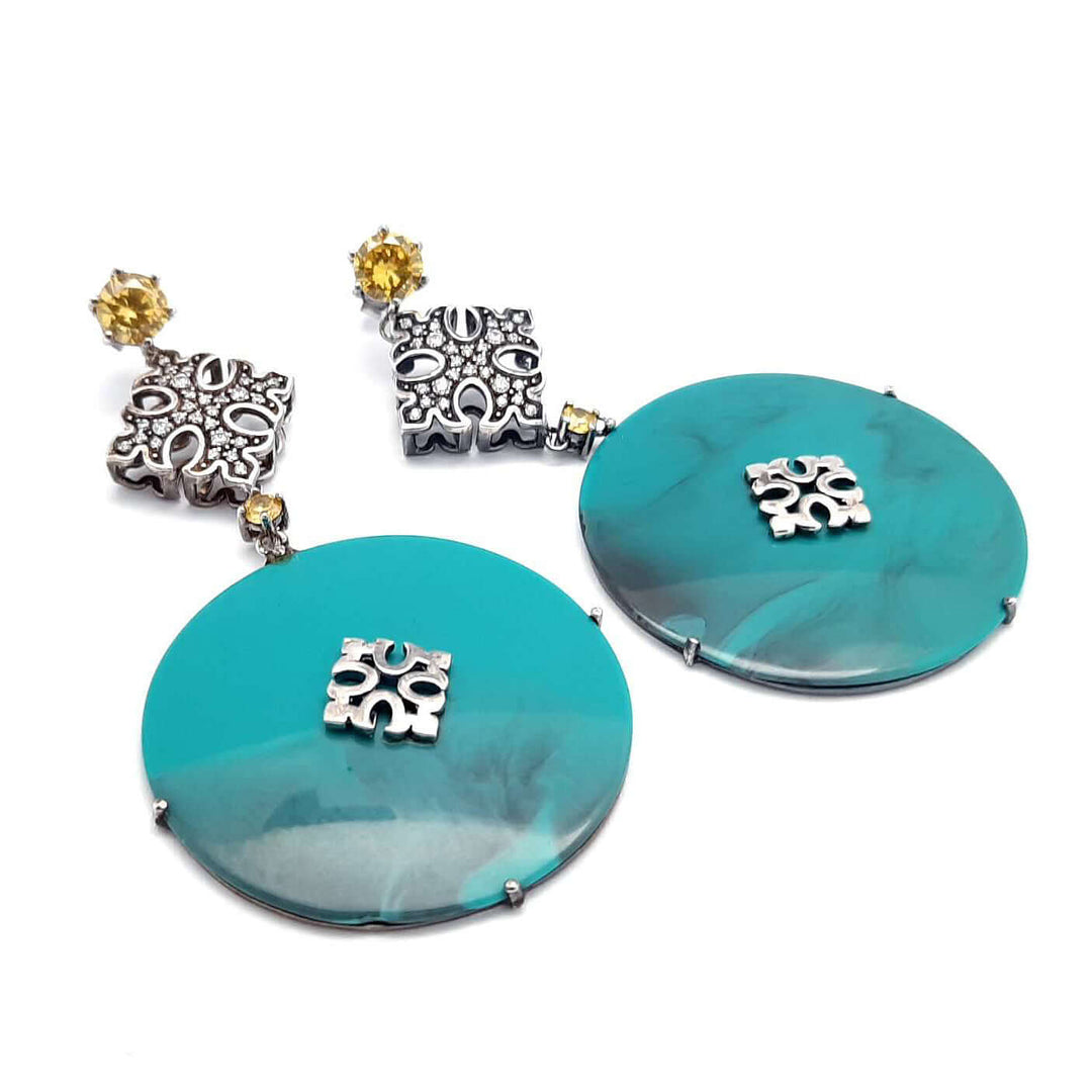 DodoMarket Sterling Silver Earrings - Blessing - Bijou delivery Mauritius