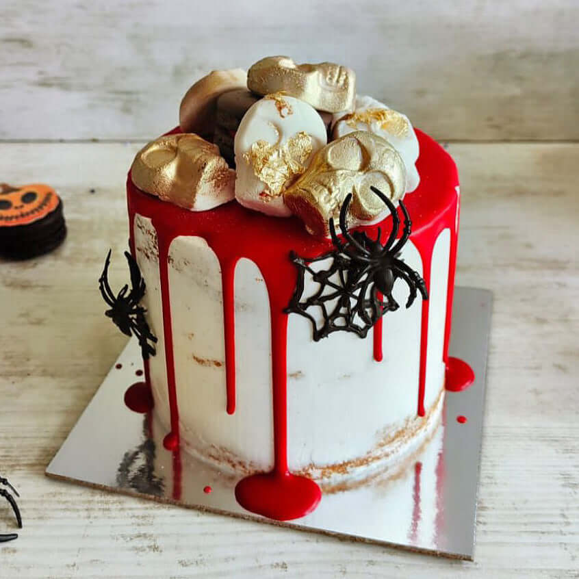Bloody-Red-Velvet-Halloween-Mini-Cake-DodoMarket-delivery-Mauritius