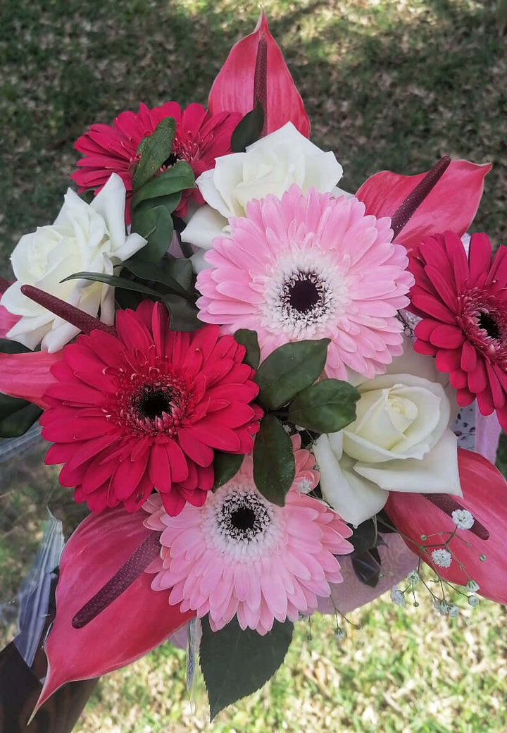 Bouquet signature - Tendance Rose