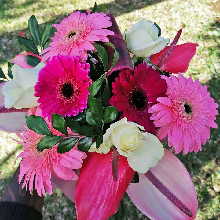 Bouquet signature - Tendance Rose