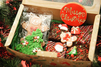 Brownies and Cookies Christmas Box
