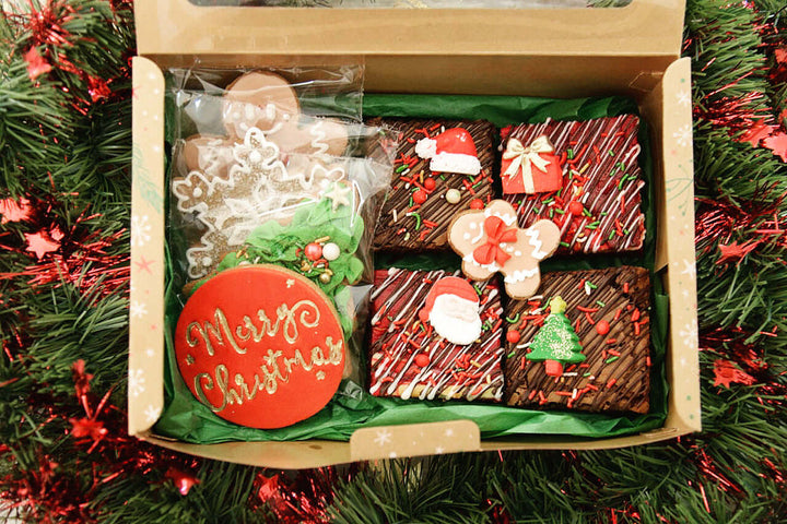 Coffret Noël Brownies et Biscuits