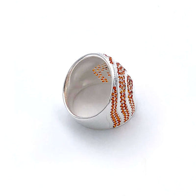 Chamarel-Silver-Ring-with-Cubic-Zirconia-DodoMarket