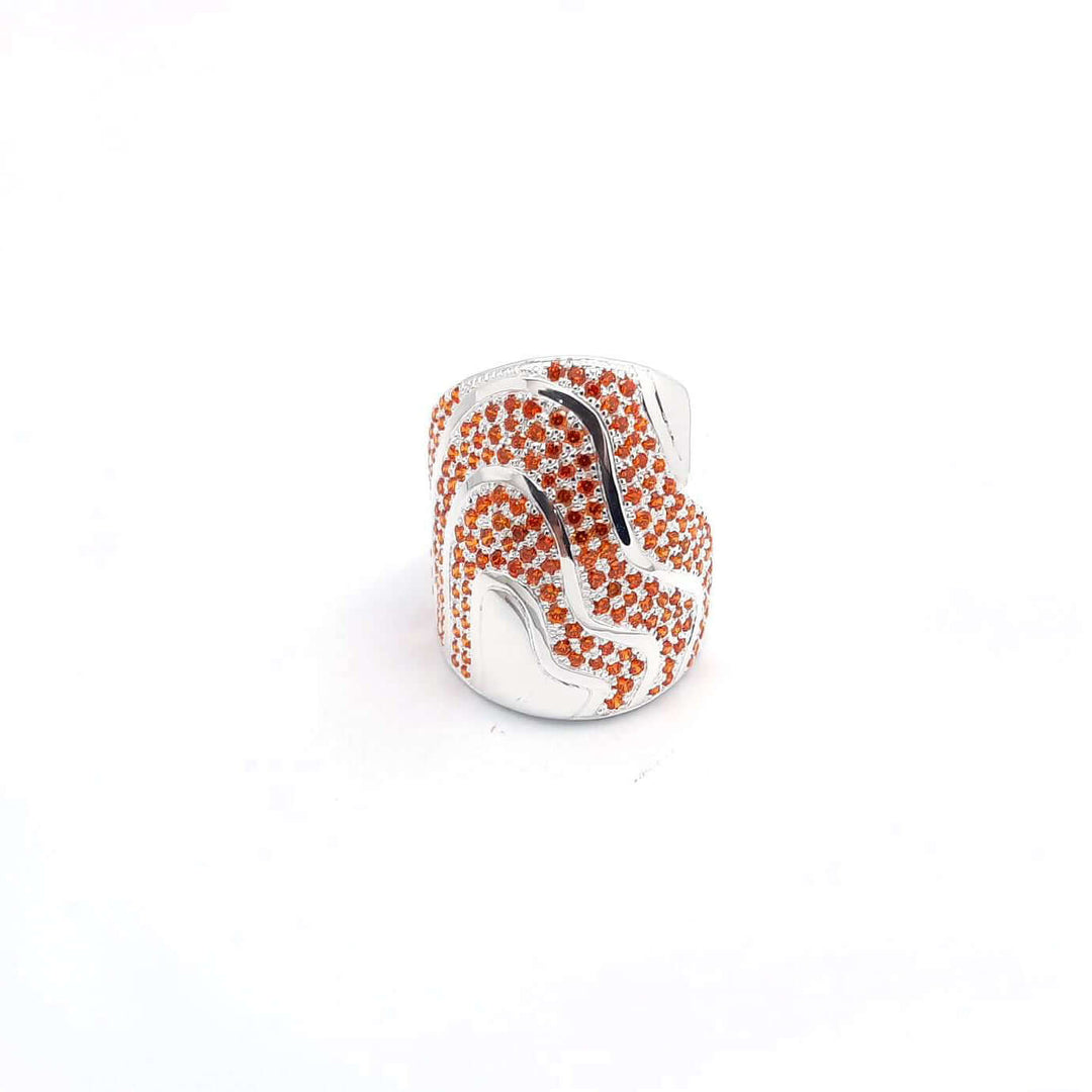 Chamarel-Silver-Ring-with-Cubic-Zirconia-DodoMarket