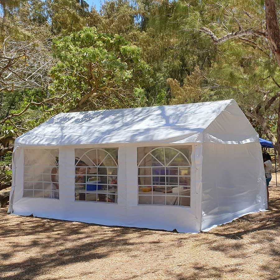 Chapiteau Tent PCV Rental - 6mx3m