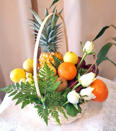 Cute-Fruits-n-Flowers-Basket-Gift-Dodomarket-delivery-Mauritius-small