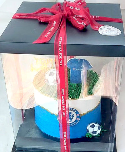 Chelsea-Yokohama-Football-Cake-in-box-Dodomarket-delivery-Mauritius