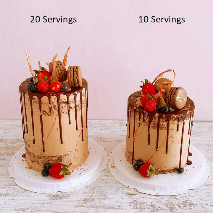 Chocolate-Macaron-Cake-Birthday-Daydream-with berries