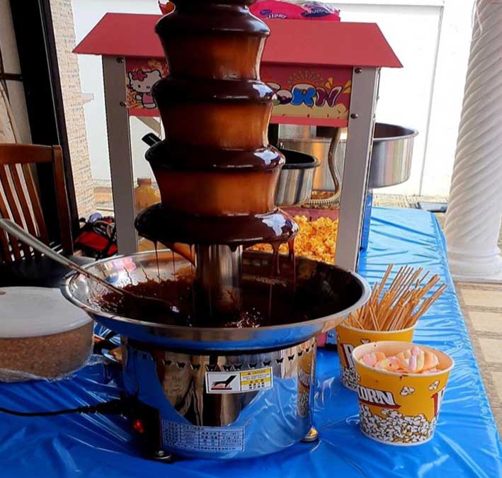 Chocolate Fountain Rental for Kids Parties