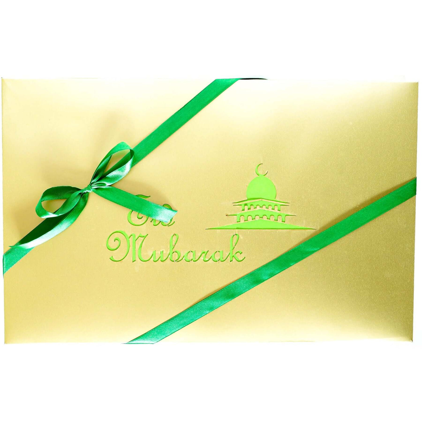 Chocolate Gift Box Eid Mubarak Gold 45 Delivery Mauritius