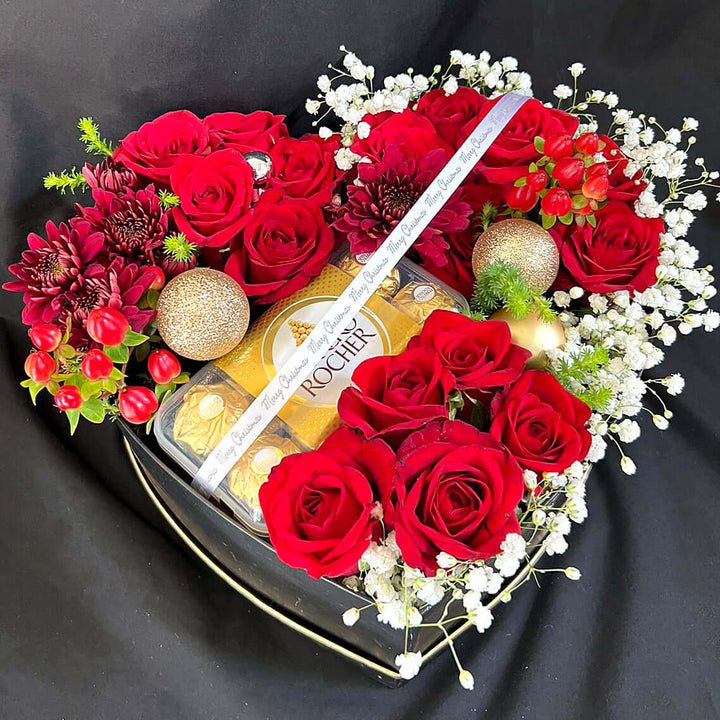 Christmas-Heart-Ferrero-Chocolates-Dodomarket-Delivery-Mauritius