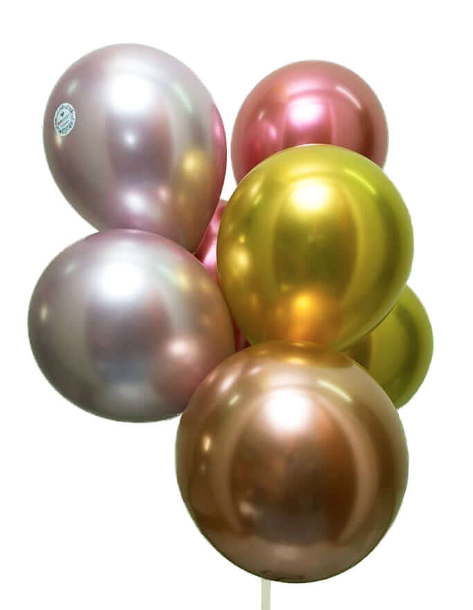 Chrome Balloons Bouquet - Shiny Inspiration