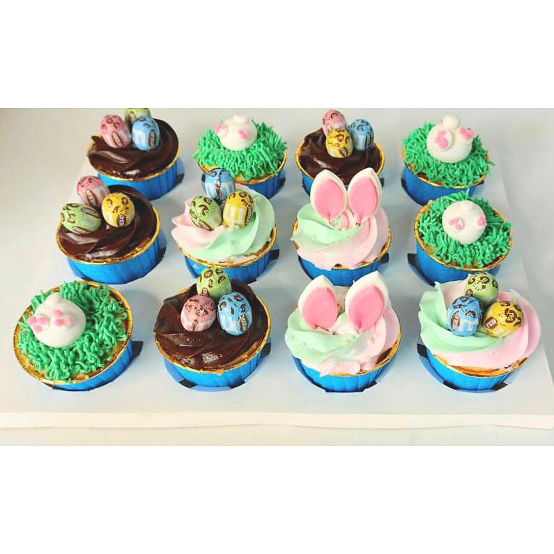 Cupcakes-Happy-Easter-12-Dodomarket-delivery-Mauritius-Eastergift