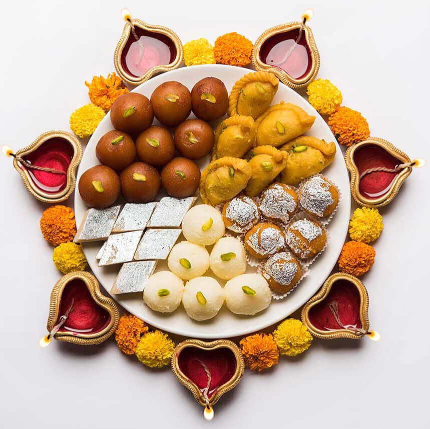 Diwali-Indian-sweets-gift-sets-Dodomarket-delivery-Mauritius
