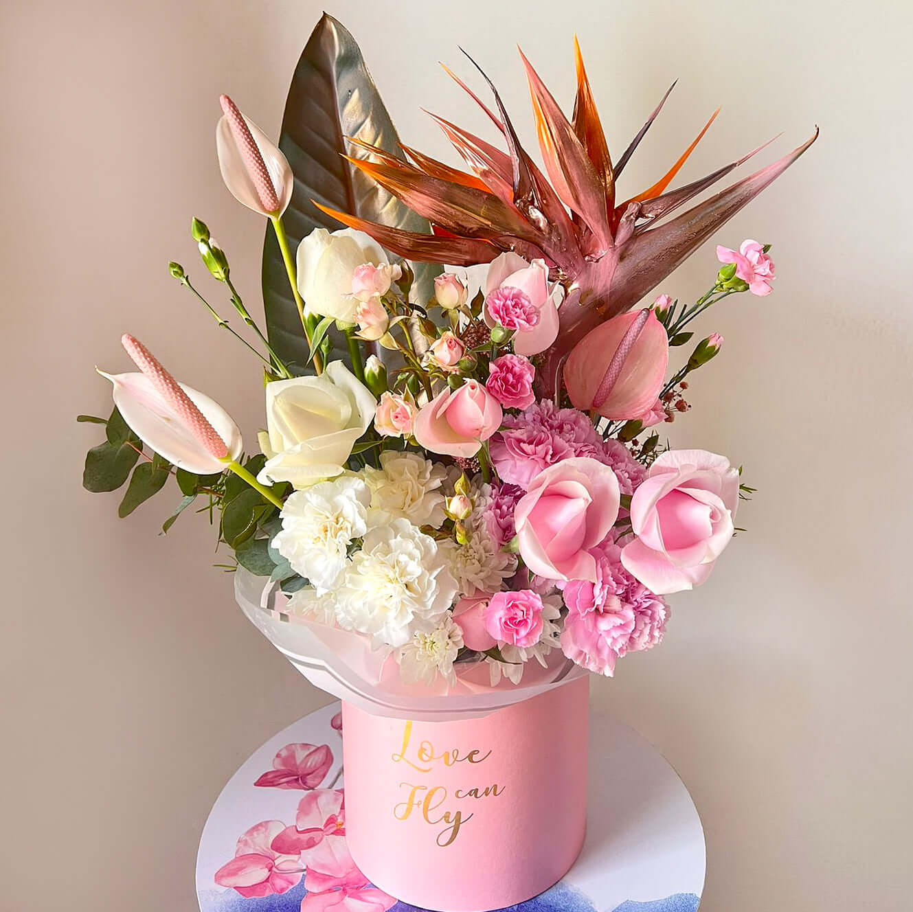 DodoMarket-Flowers-in-box-XXL-Secret-Garden-pink-delivery-Mauritius