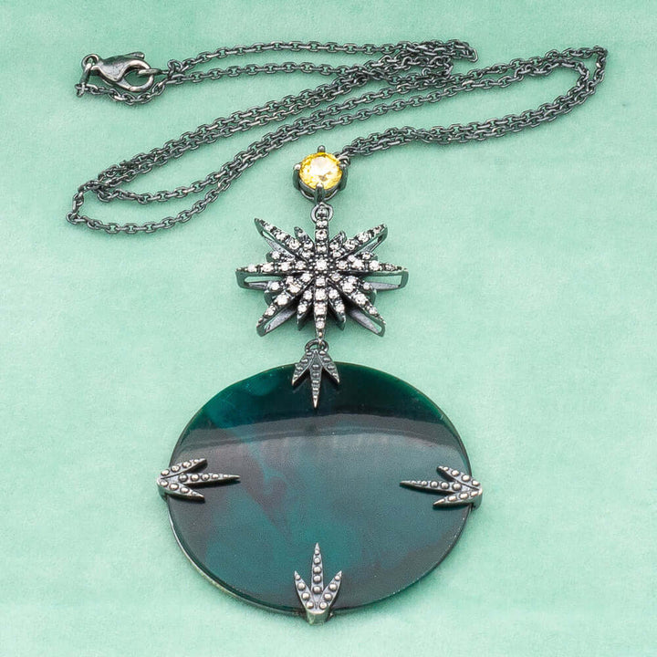 Sterling Silver Necklace - Espoir - Front