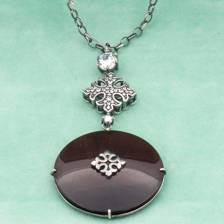 Jewellery Sterling Silver Necklace - Bliss - Front