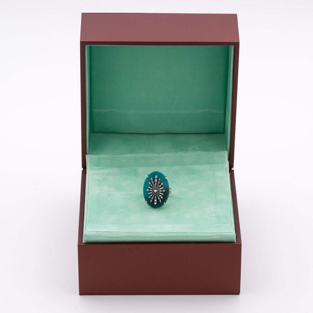 Sterling Silver Ring - Oath - Gift Box - Front
