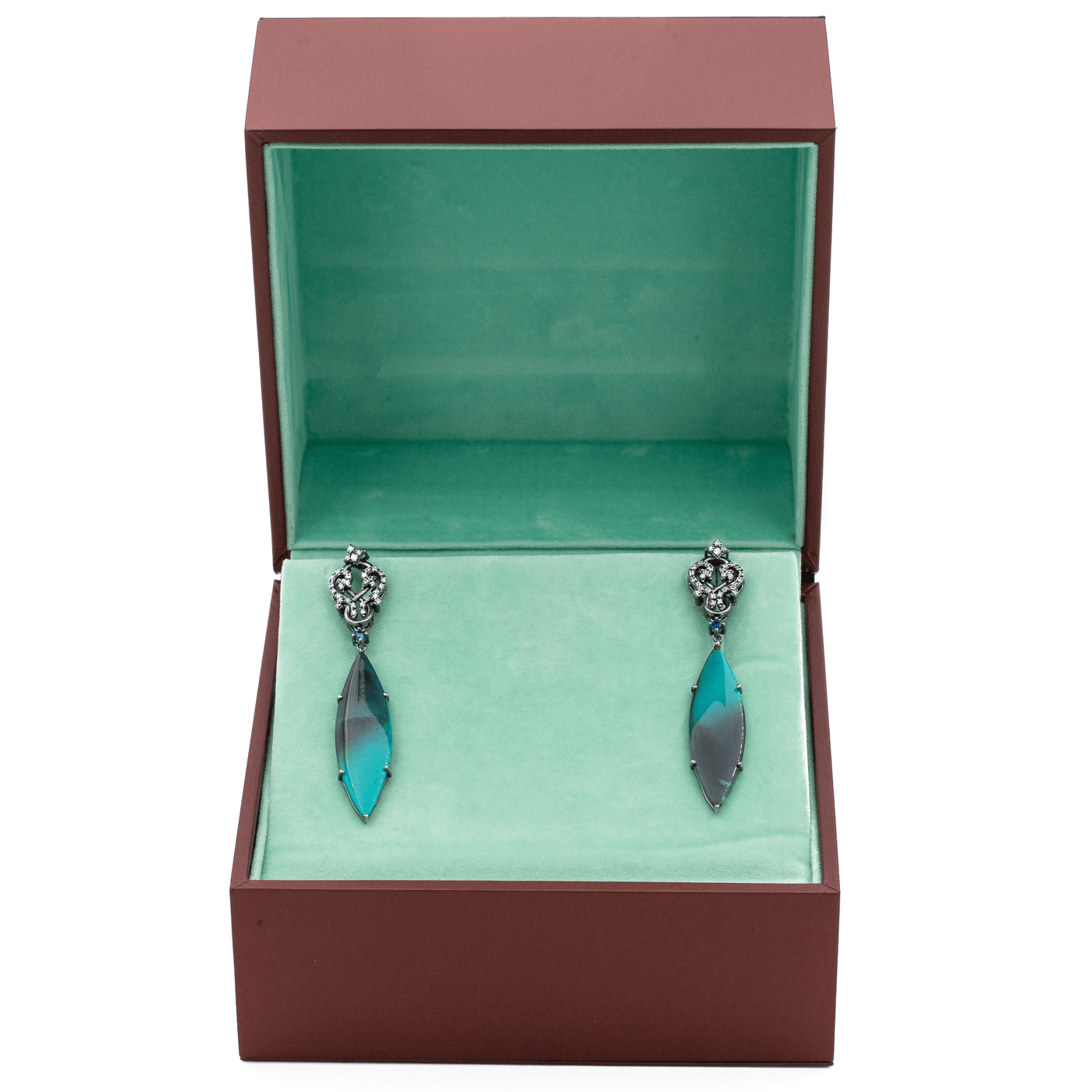 DodoMarket Sterling Silver Earrings - Aura delivery Mauritius