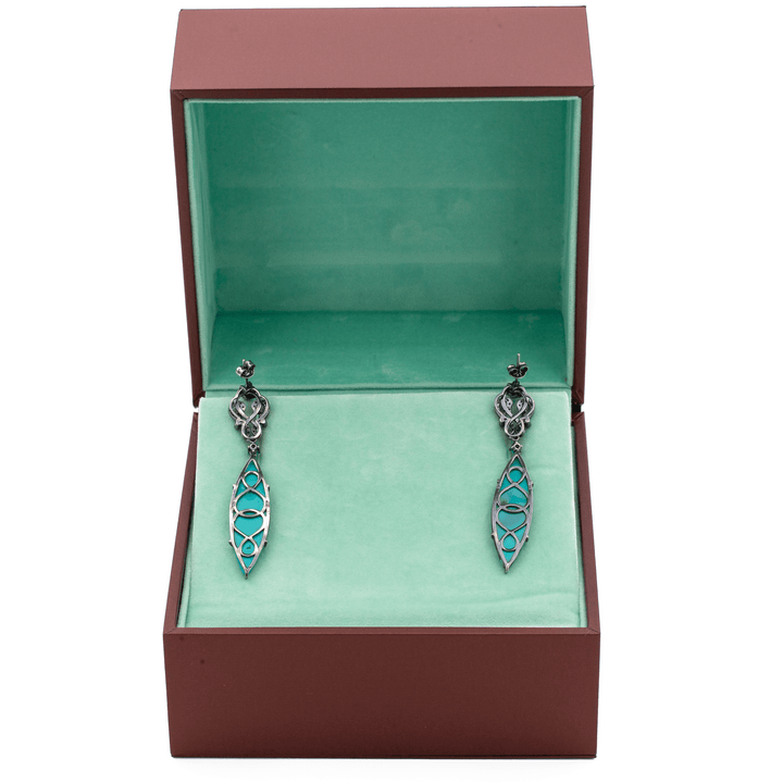 DodoMarket Sterling Silver Earrings - Aura delivery Mauritius