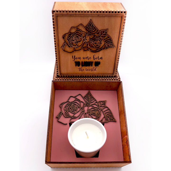 DodoMarket-wooden-Gif-Box-Rose-Candle-delivery-Mauritius