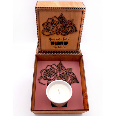 DodoMarket-wooden-Gif-Box-Rose-Candle-delivery-Mauritius
