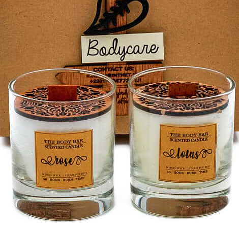 DodoMarket Lotus & Rose Candles Gift Box
