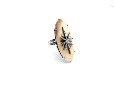 DodoMarket Mauritius Sterling Silver Ring - Morning Star
