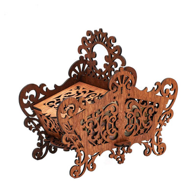 DodoMarket Wooden Gift Basket - Small Coffret 