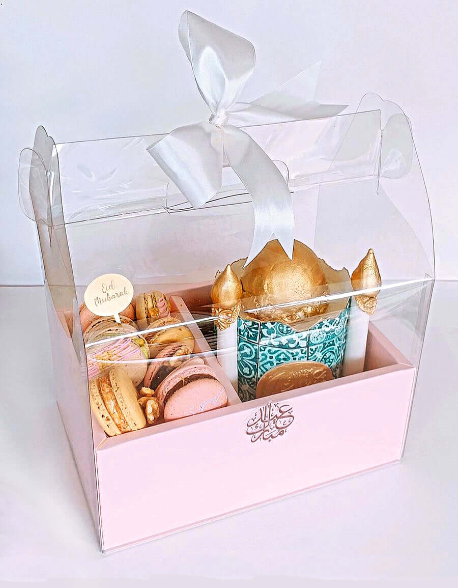 Eid-Mubarak-Treat-Box-with-a-Mini-Cake-DodoMarket-delivery-Mauritius