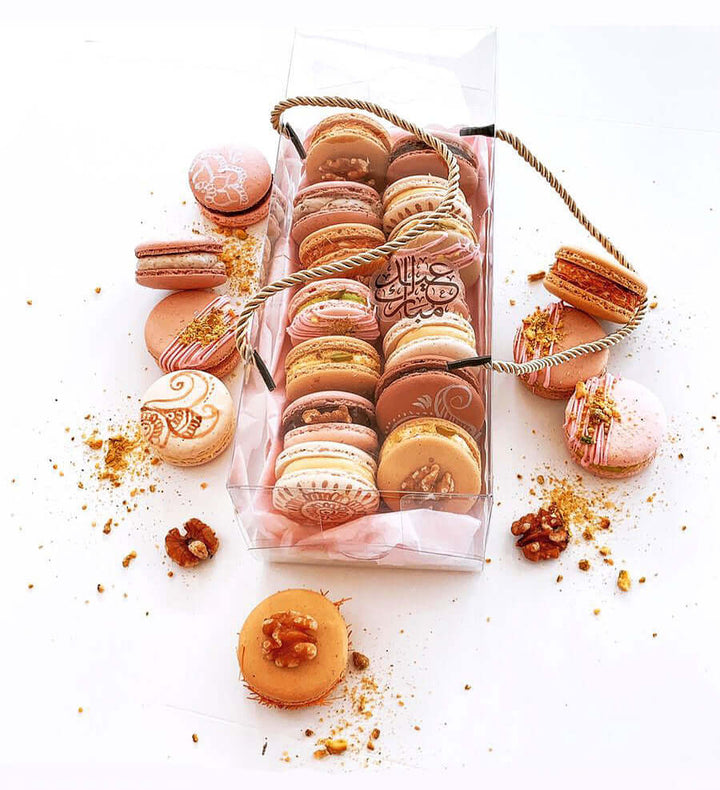 Eid-giftbox-Oriental-gourmet-macarons-DodoMarket-delivery-Mauritius