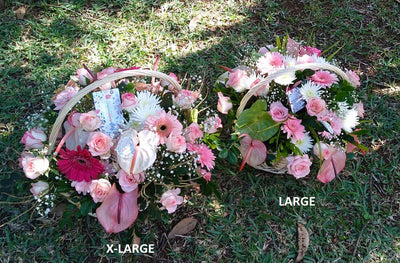 Flower Basket - Panier Rose - 2 sizes