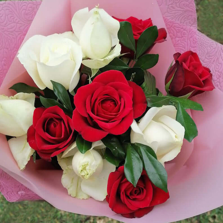 Flower Bouquet - Rose Elegance Bicolored