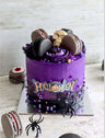 Mini Gâteau d'Halloween avec Macarons - Spooky Time