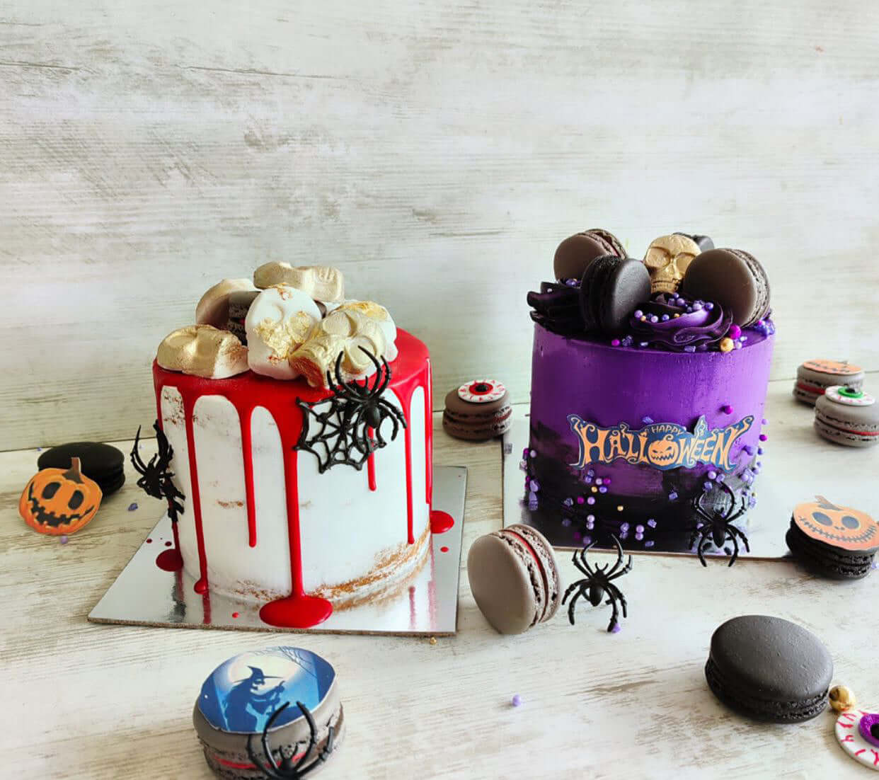 Halloween-Themed-Mini-Cakes-Spooky-Time-DodoMarket-delivery-Mauritius