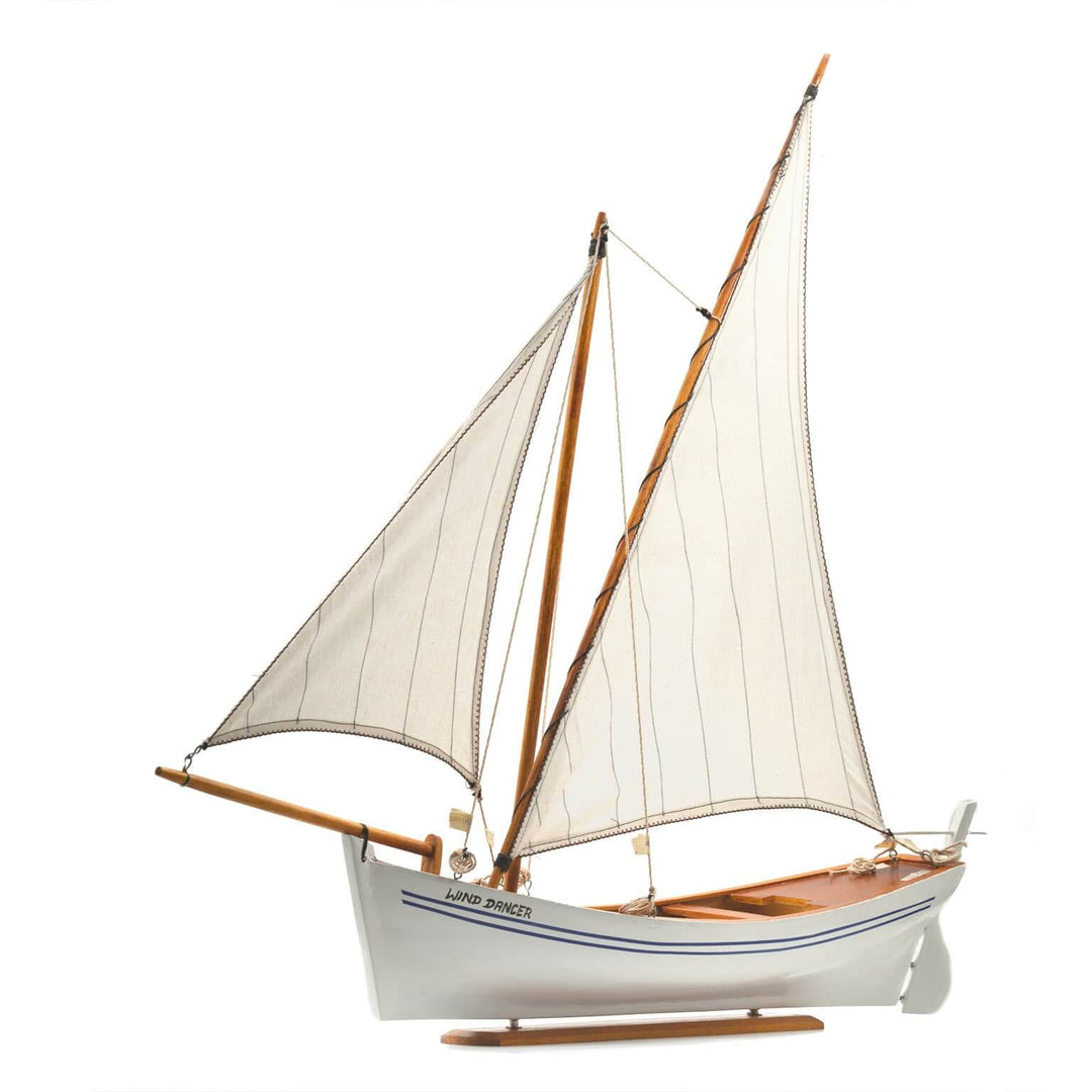 Mauritius-Handmade-Ship-Model-Traditional Pirogue "Wind Dancer"-DodoMarket-Souvenirs