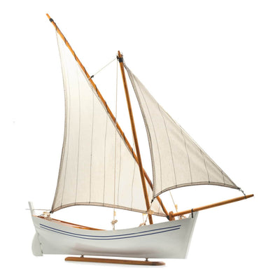 Mauritius-Handmade-Ship-Model-Traditional Pirogue "Wind Dancer"-DodoMarket-Souvenirs
