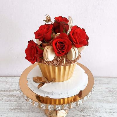 Golden Luxury  - Giant Cupcake - DodoMarket delivery Mauritius