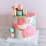 Gâteau d'Anniversaire Macarons - Picasso